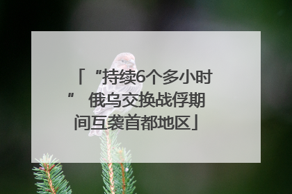 “持续6个多小时” 俄乌交换战俘期间互袭首都地区