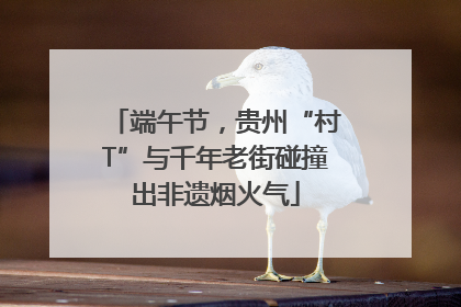 端午节，贵州“村T”与千年老街碰撞出非遗烟火气