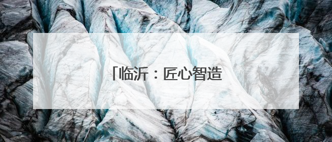 临沂：匠心智造，绽放技能之花