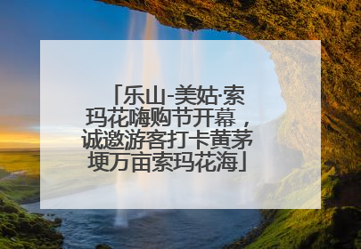 乐山-美姑·索玛花嗨购节开幕，诚邀游客打卡黄茅埂万亩索玛花海
