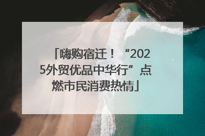 嗨购宿迁！“2025外贸优品中华行”点燃市民消费热情