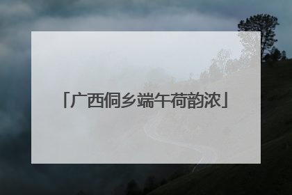 广西侗乡端午荷韵浓