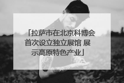 拉萨市在北京科博会首次设立独立展馆 展示高原特色产业