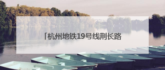 杭州地铁19号线荆长路站迟迟不开通，开关门测试已近3个月？回应来了