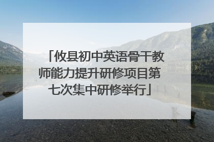 攸县初中英语骨干教师能力提升研修项目第七次集中研修举行