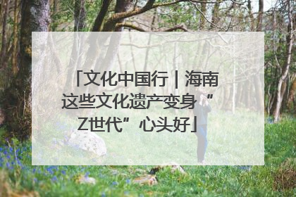 文化中国行｜海南这些文化遗产变身“Z世代”心头好