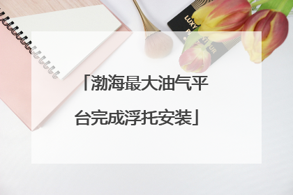 渤海最大油气平台完成浮托安装