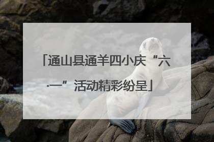 通山县通羊四小庆“六·一”活动精彩纷呈