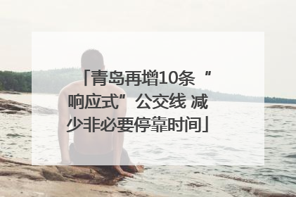 青岛再增10条“响应式”公交线 减少非必要停靠时间