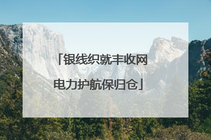 银线织就丰收网 电力护航保归仓