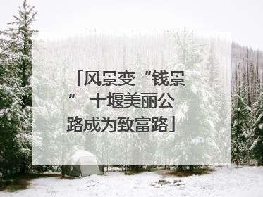 风景变“钱景” 十堰美丽公路成为致富路