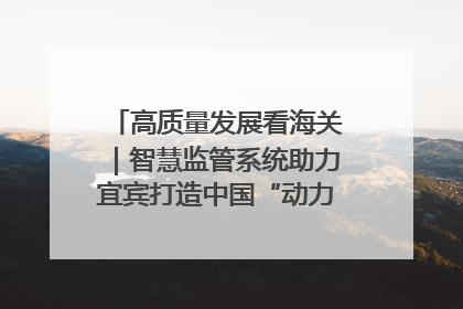 高质量发展看海关｜智慧监管系统助力宜宾打造中国“动力电池之都”