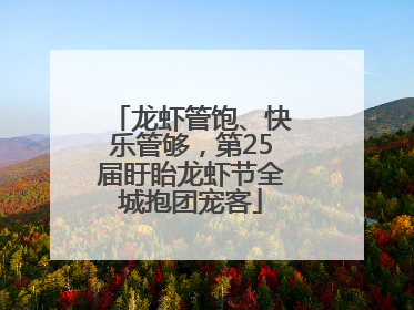 龙虾管饱、快乐管够，第25届盱眙龙虾节全城抱团宠客