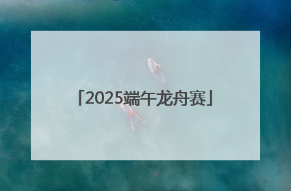 2025端午龙舟赛