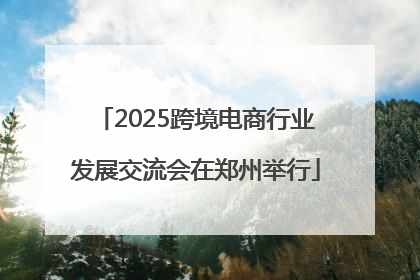 2025跨境电商行业发展交流会在郑州举行