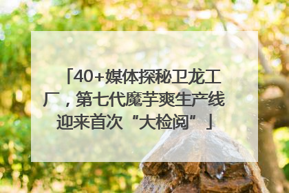 40+媒体探秘卫龙工厂，第七代魔芋爽生产线迎来首次“大检阅”