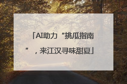 AI助力“挑瓜指南”，来江汉寻味甜夏